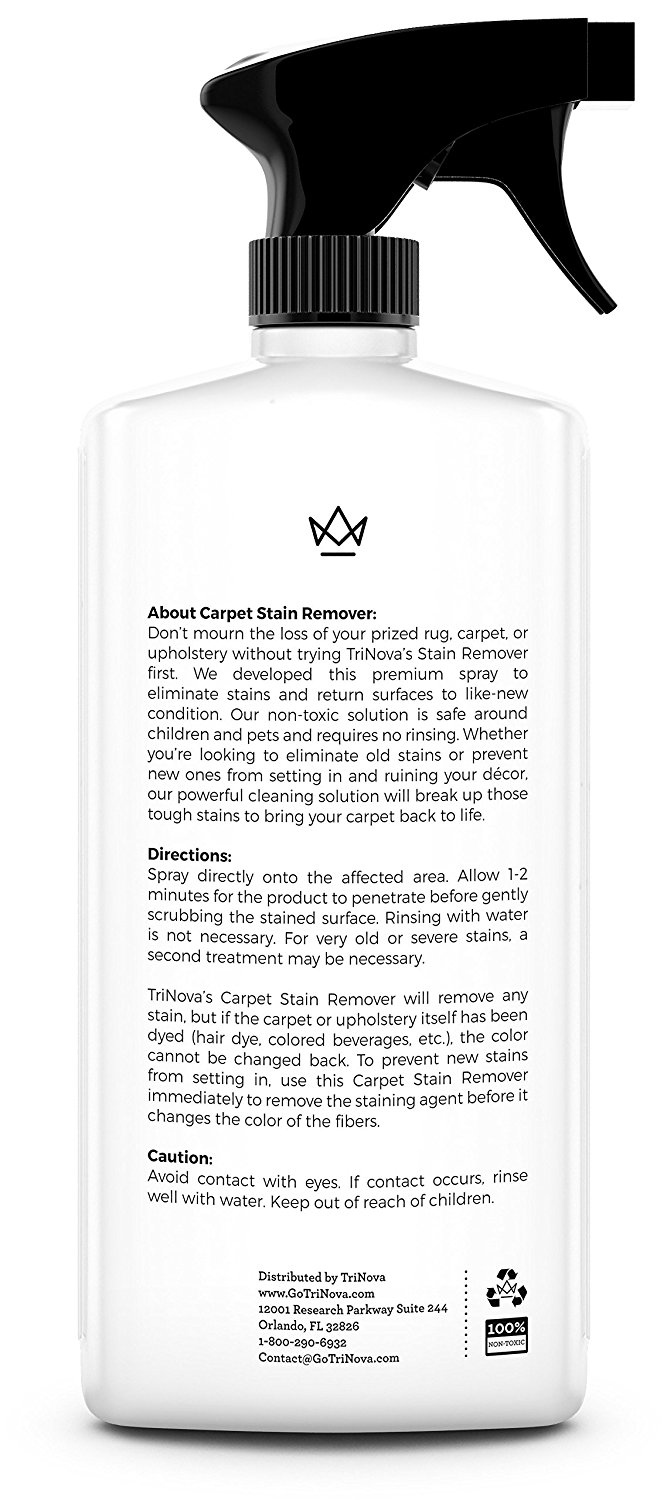 Carpet Stain & Spot Remover Cleaner & Eliminator for Upholstery Marks