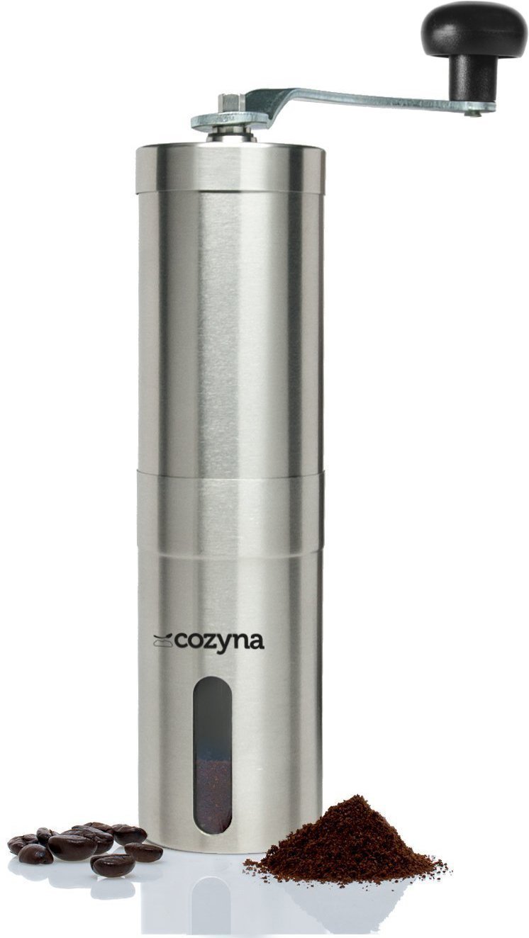 Manual Coffee Grinder with Ceramic Burr by Cozyna, Coffee Bean Grinder