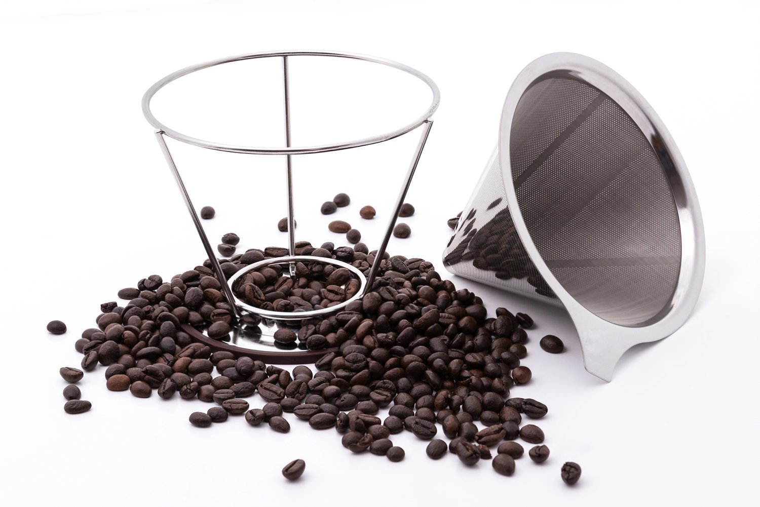 Miss Coffee Pour Over Coffee Dripper Stainless Steel Reusable Coffee