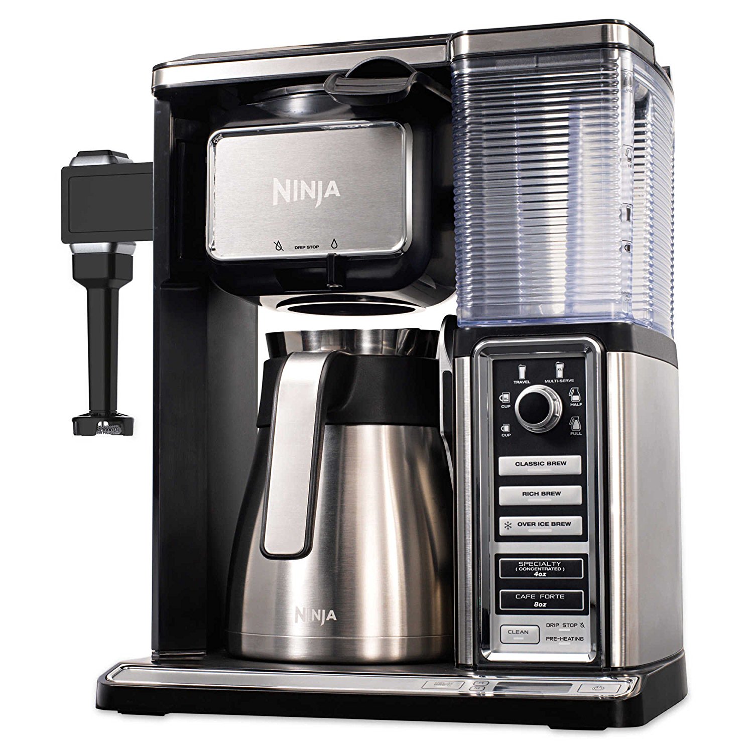 Ninja Coffee Bar 50 oz. Stainless Steel Brewer System in Black free image download