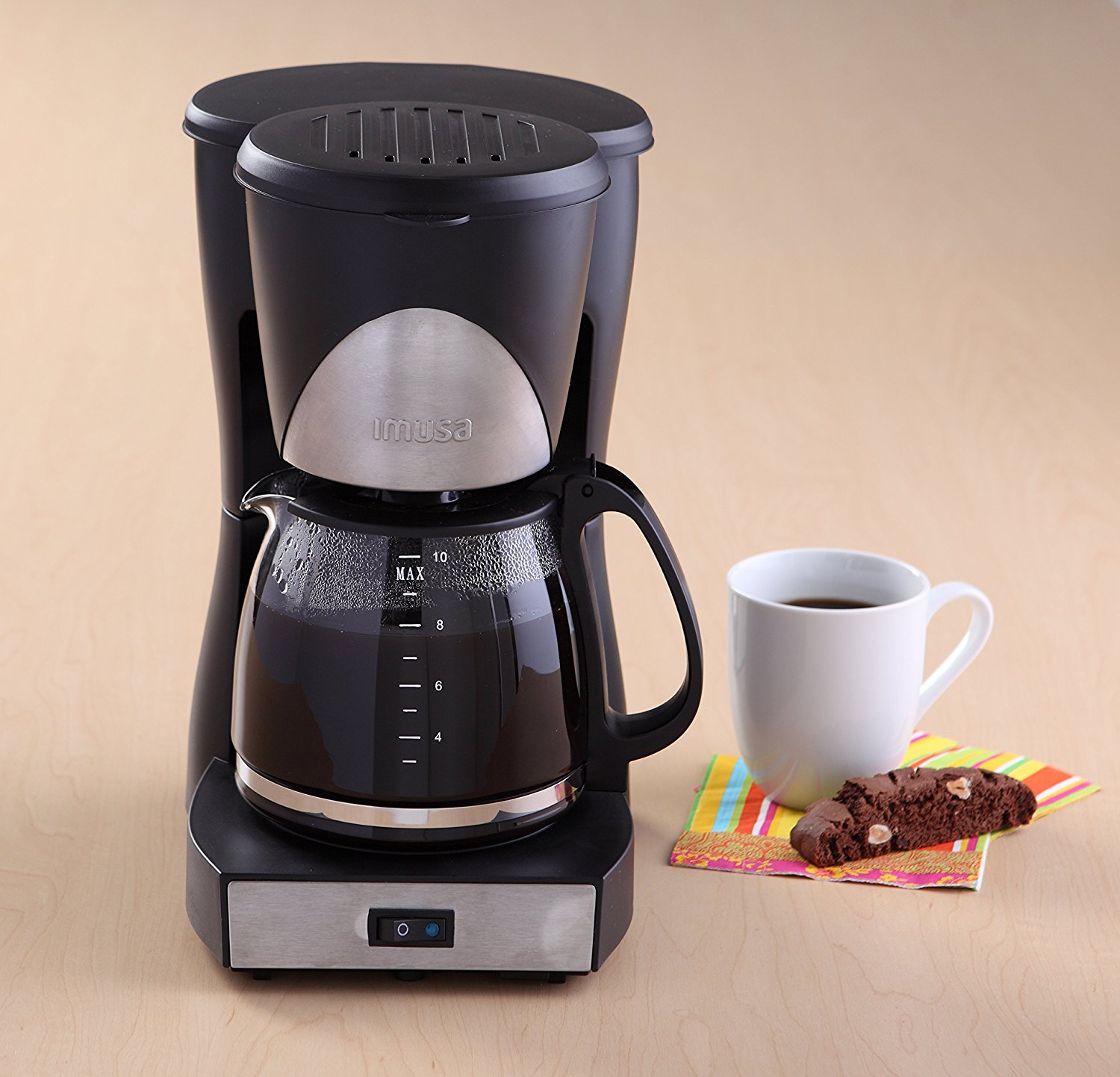 IMUSA USA GAU18209 Premier Coffee Maker, Black N2 free image download