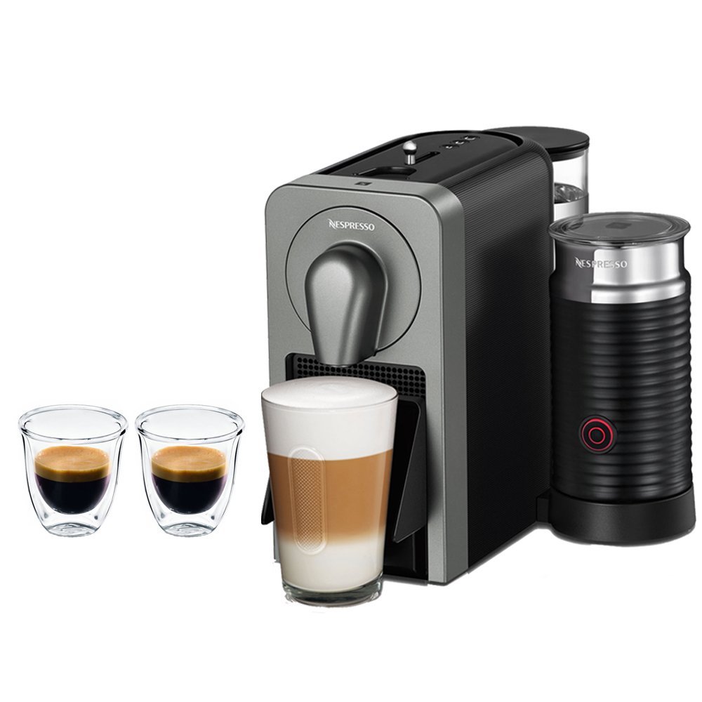 Nespresso Prodigio Smart Connected Coffee and Espresso Maker and Milk