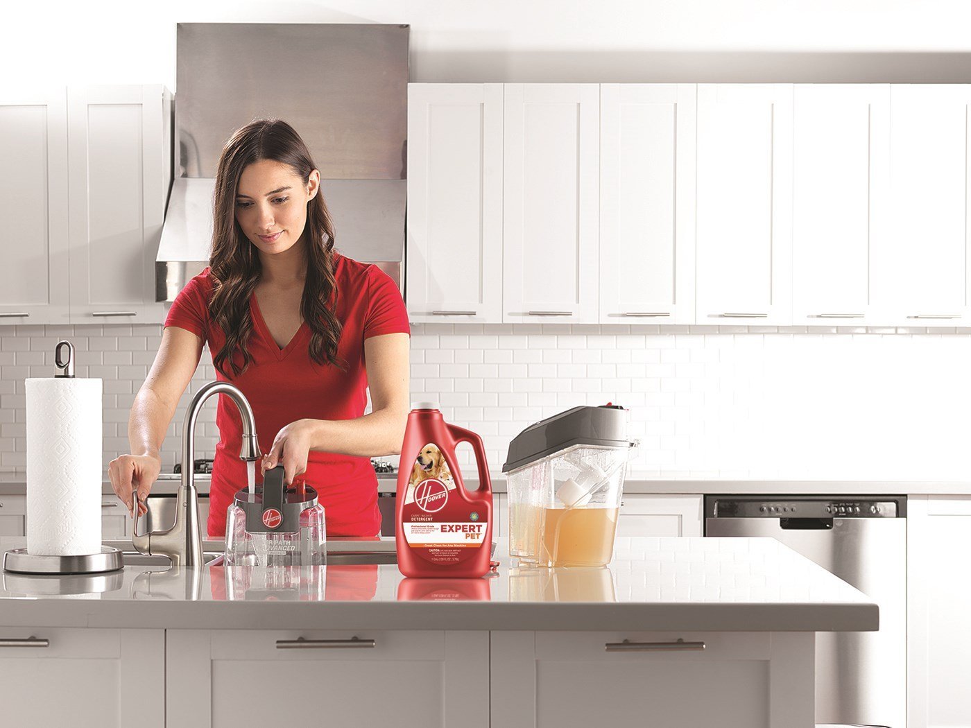 Hoover Expert Pet 128 Ounce Carpet Washer Liquid Detergent, AH15075 N3 free image download