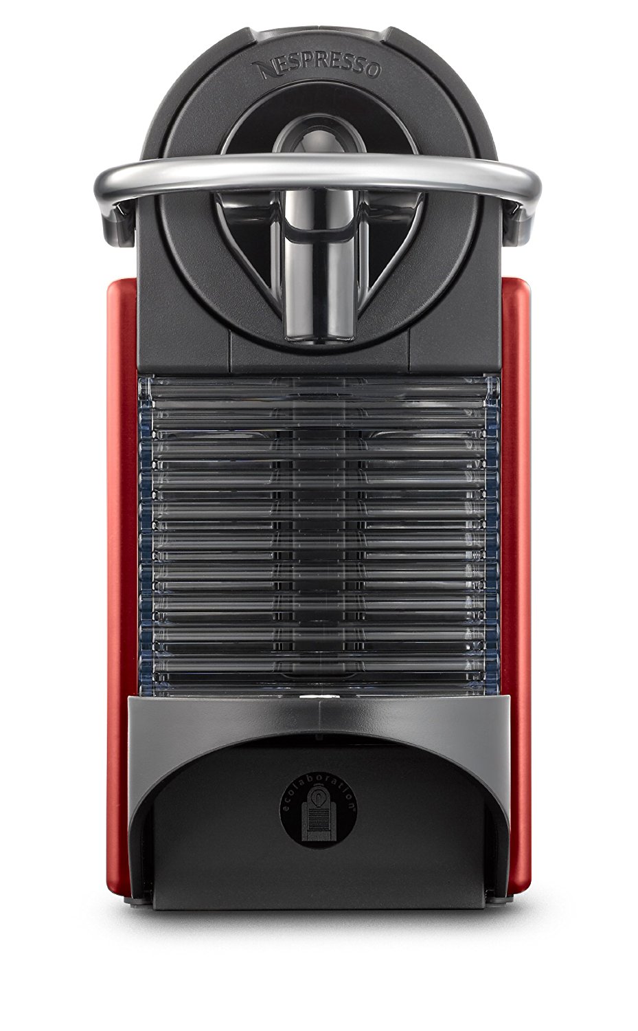 Nespresso D60 Pixie Dark Red Espresso Machine With Aeroccino Plus Milk