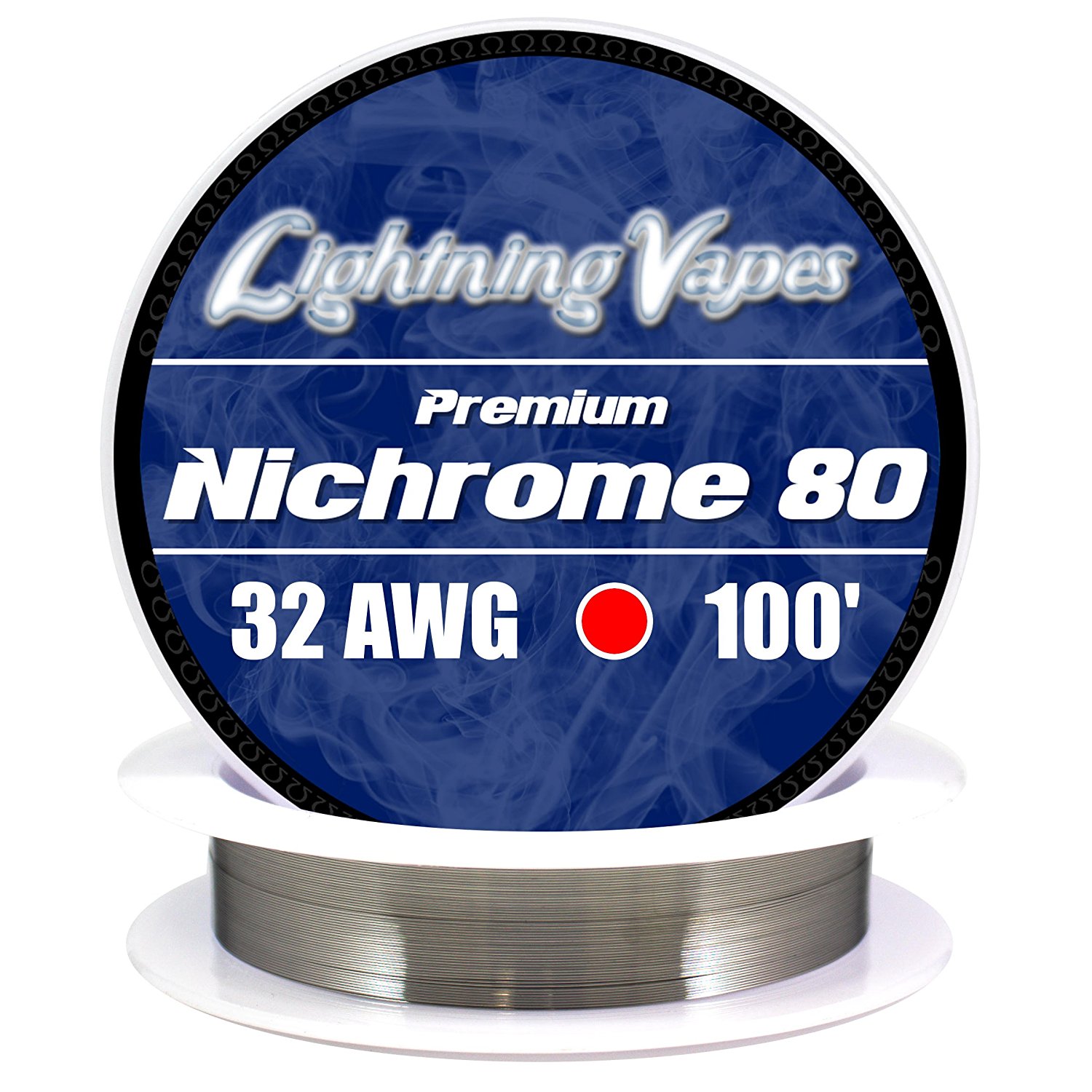 Genuine Lightning Vapes 32 AWG Nichrome 80 Wire 500' N4 free image download