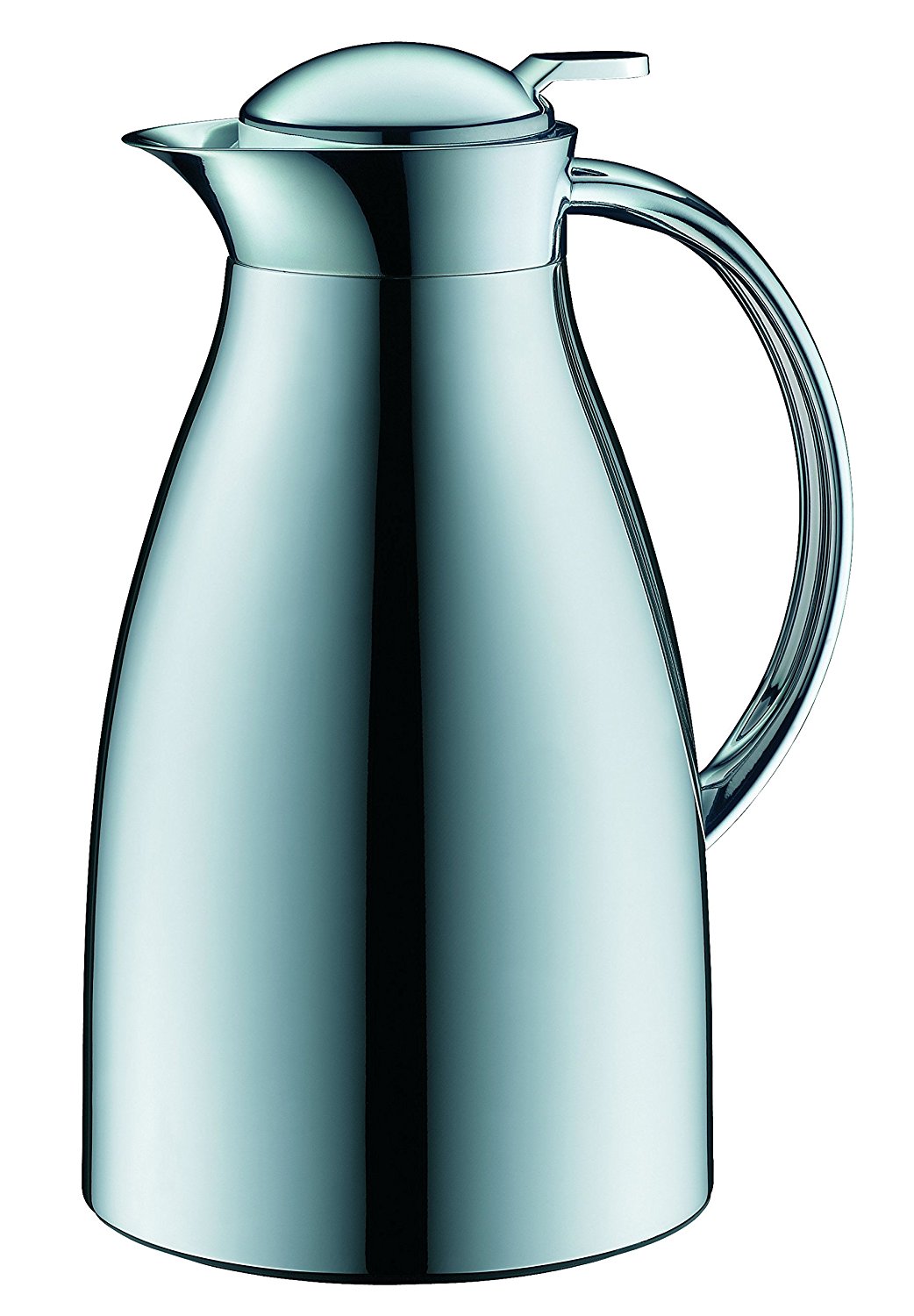Alfi Glass Vacuum Chrome Plated Metal Thermal Carafe for Hot and Cold