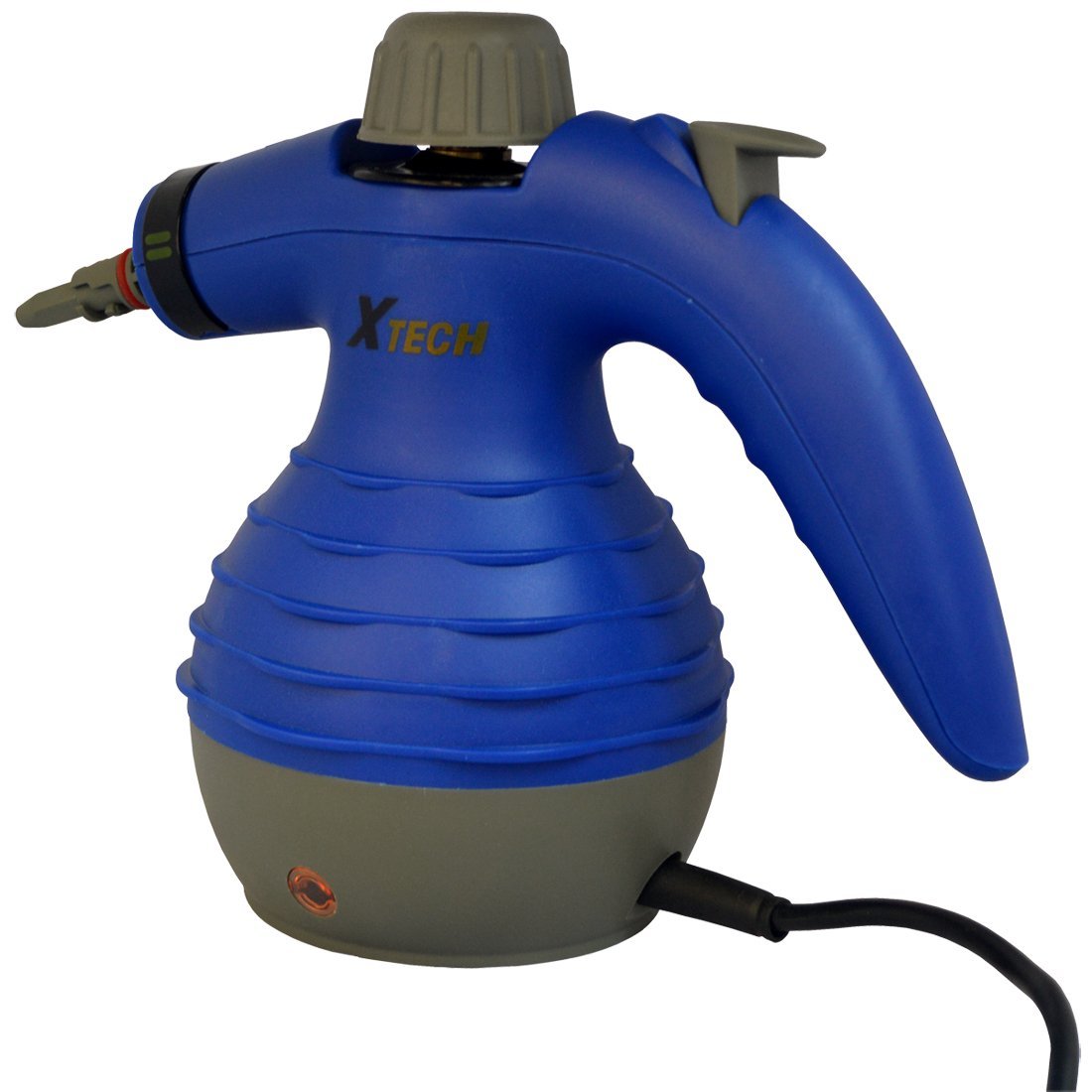 Xtech Electric Easy Handheld Steam Cleaner with 6 Different Attachments