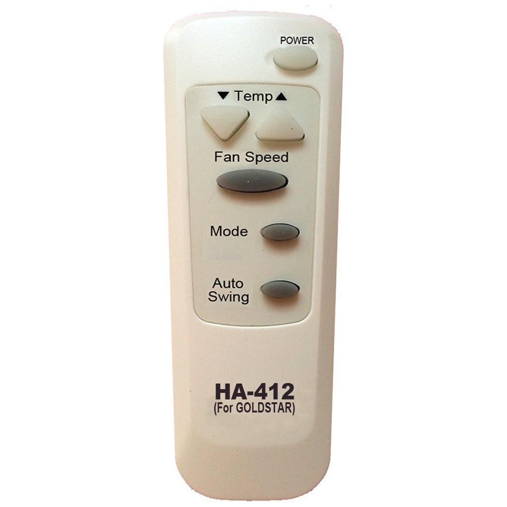 HA412 Replacement for GoldStar Air Conditioner Remote Control