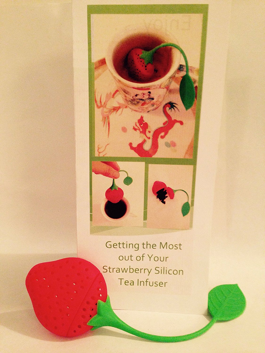 Strawberry Silicon Tea Infuser free image download