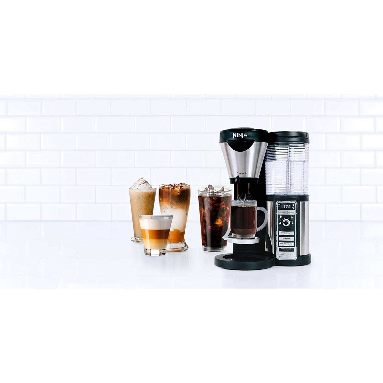 Ninja Coffee Bar AutoiQ Brewer with Glass Carafe (Black) free image