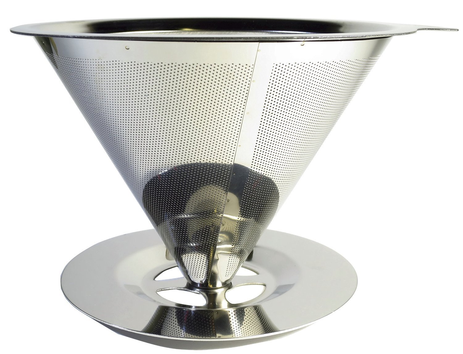 Stainless Steel Pour Over Coffee Dripper/Filter With FREE Stainless