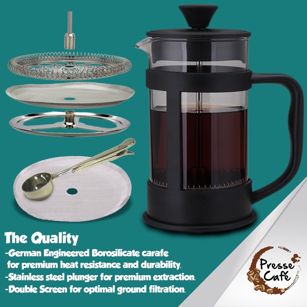 BEST FRENCH PRESS COFFEE MAKER & TEA BREWING for the best Cup of Coffee