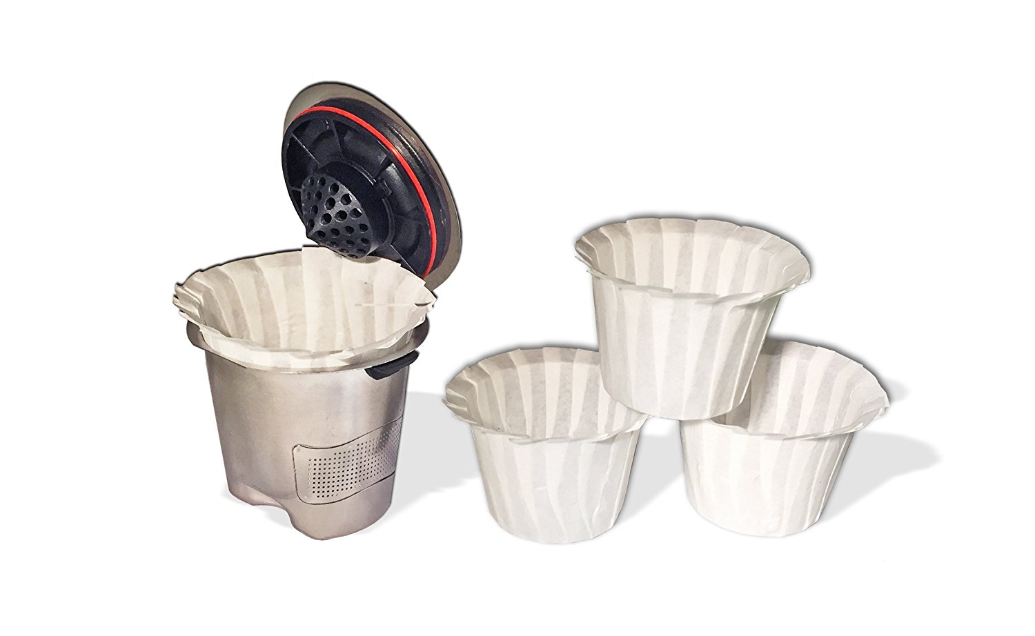 Ekobrew Universal Optional Paper Filters for Refillable Kcups for
