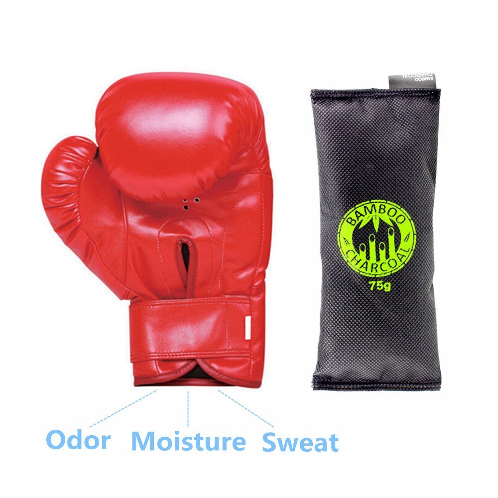 Boxing Gloves Deodorizer Natural Bamboo Charcoal Air Purifying Bag