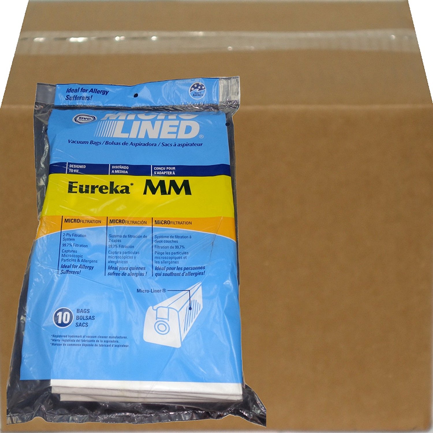 Eureka MM Microlined Mighty Mite & Sanitaire Allergen Filtration