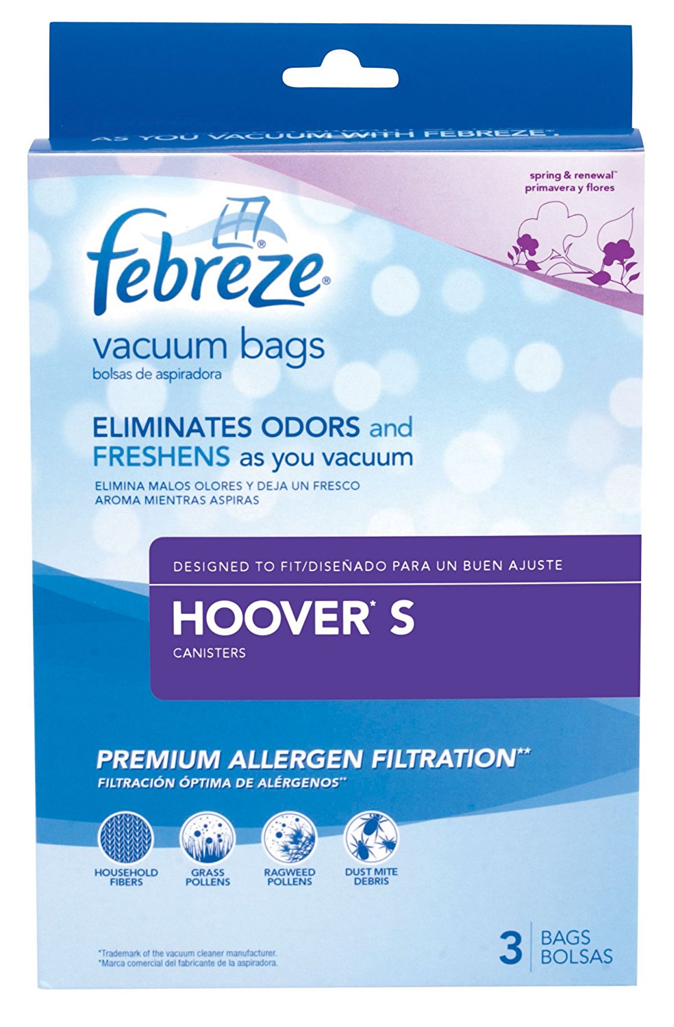 Febreze Hoover S Replacement Vacuum Bag, 3Pack free image download