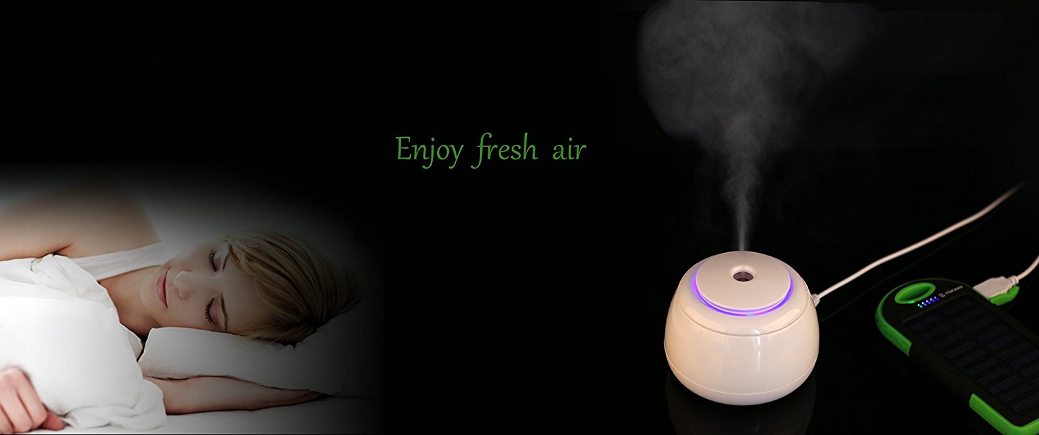 Car USB Humidifier, Yokkao Air Purifier Aroma Diffuser Mini Portable