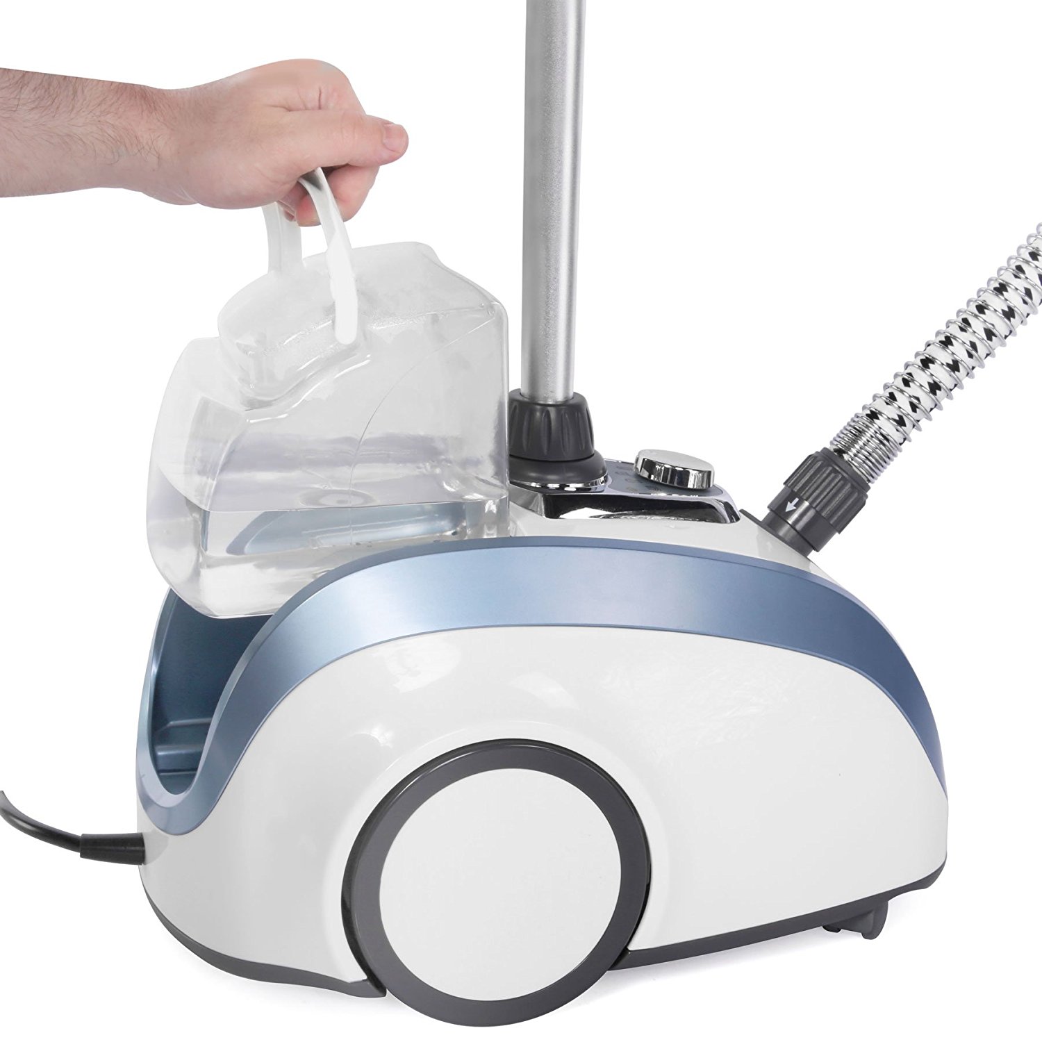 Ivation 1500Watt Powerful Valet Fabric & Garment Steamer with 4 Steam