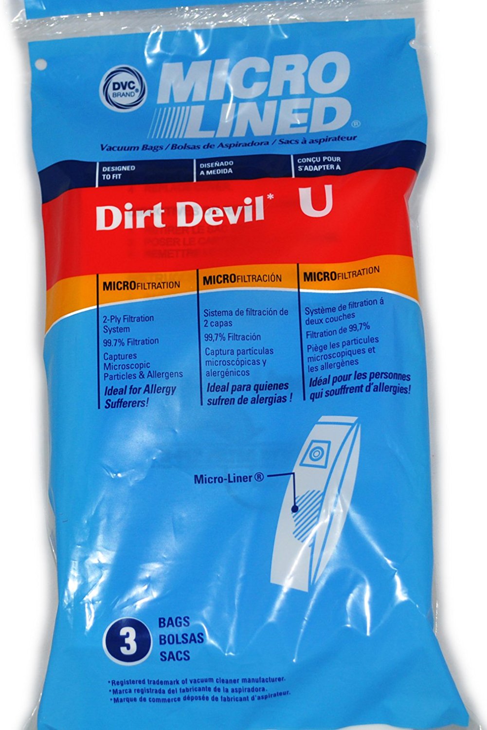 Dirt Devil Type U Vacuum Cleaner Bags free image download