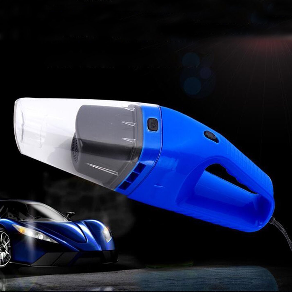 Portable Car Vacuum Cleaner 4.5m Cable 12V 120W Wet Dry DualUse,Car