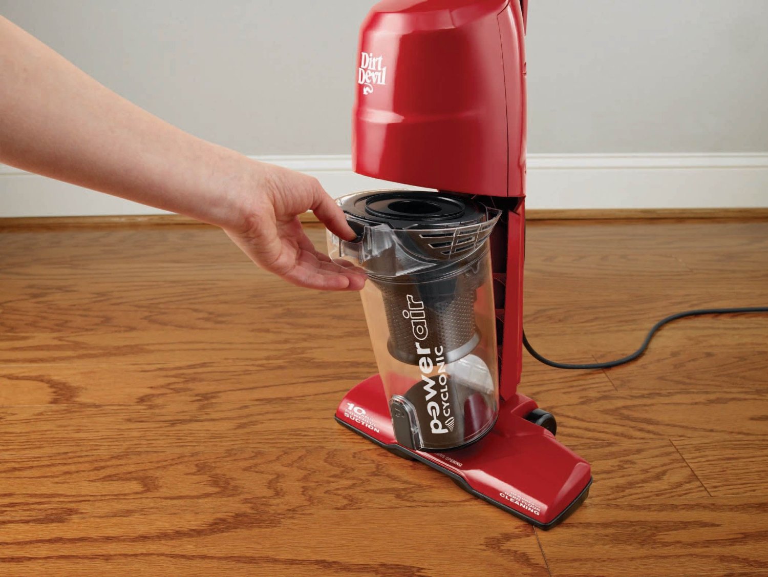 Dirt Devil SD20505 Power Air Corded Bagless Stick Vacuum for Hard Floor