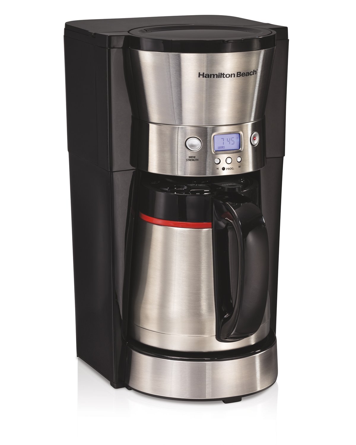 Hamilton Beach 46895 12 Cup Programmable Coffee Maker, Black N2 free