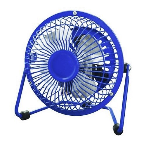 Optimus 4" Personal Metal Fan Blue free image download