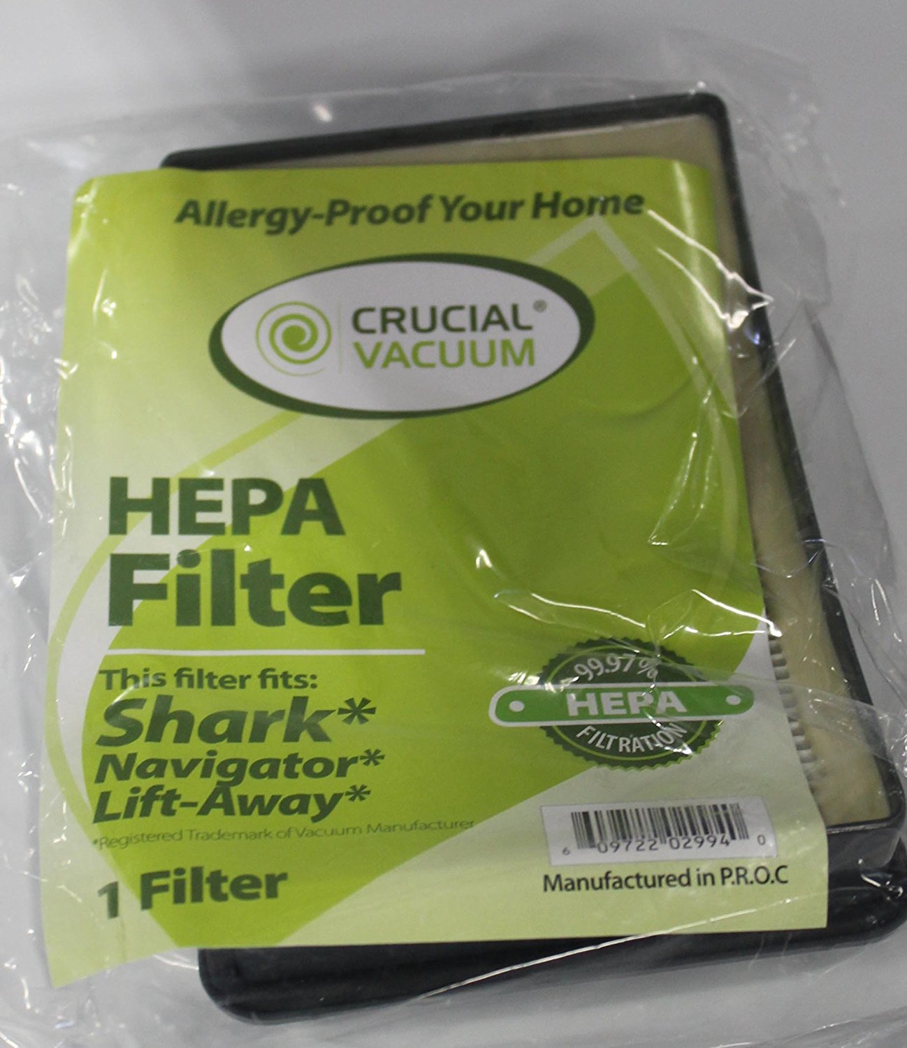 Shark Navigator LiftAway Filter Kit Designed To Fit Shark NV351, NV352