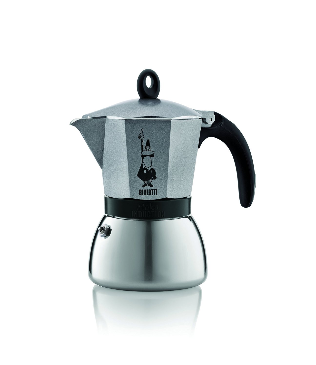 Bialetti 3 Cup Moka Induction Stove top Stovetop Espresso Coffee Maker free image download
