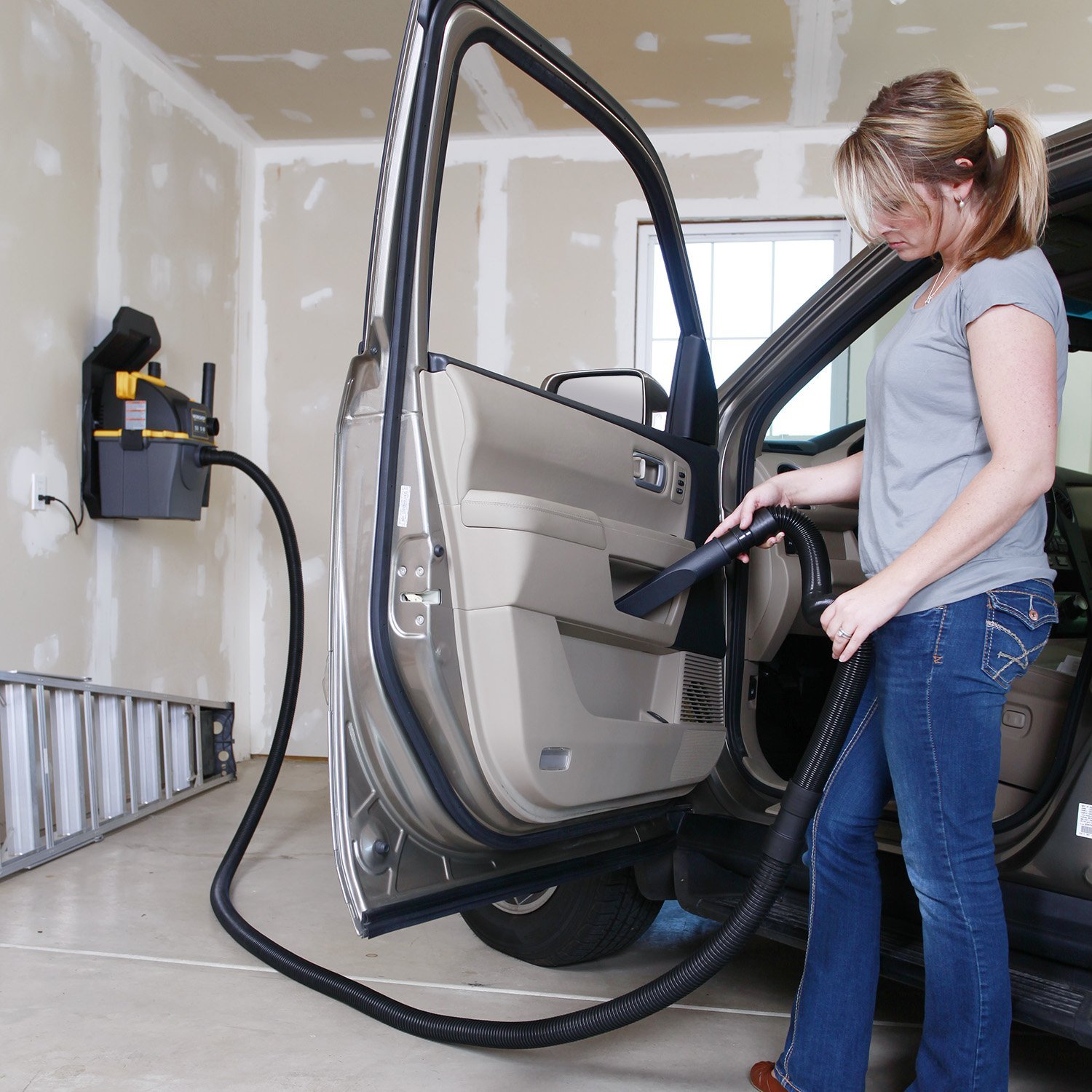 Wet Dry Vac WS0500WM Portable Wall Mount Wet Dry Vacuum