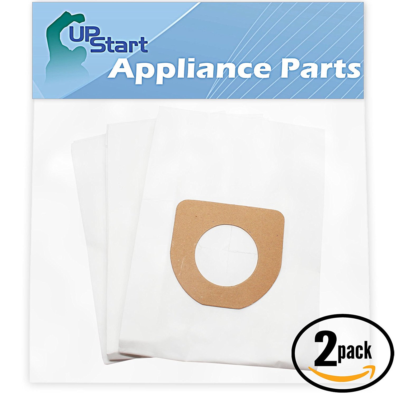 6 Replacement Hoover 43655111 Vacuum Bags Compatible Hoover 4010100Z, Type Z HEPA Vacuum Bags