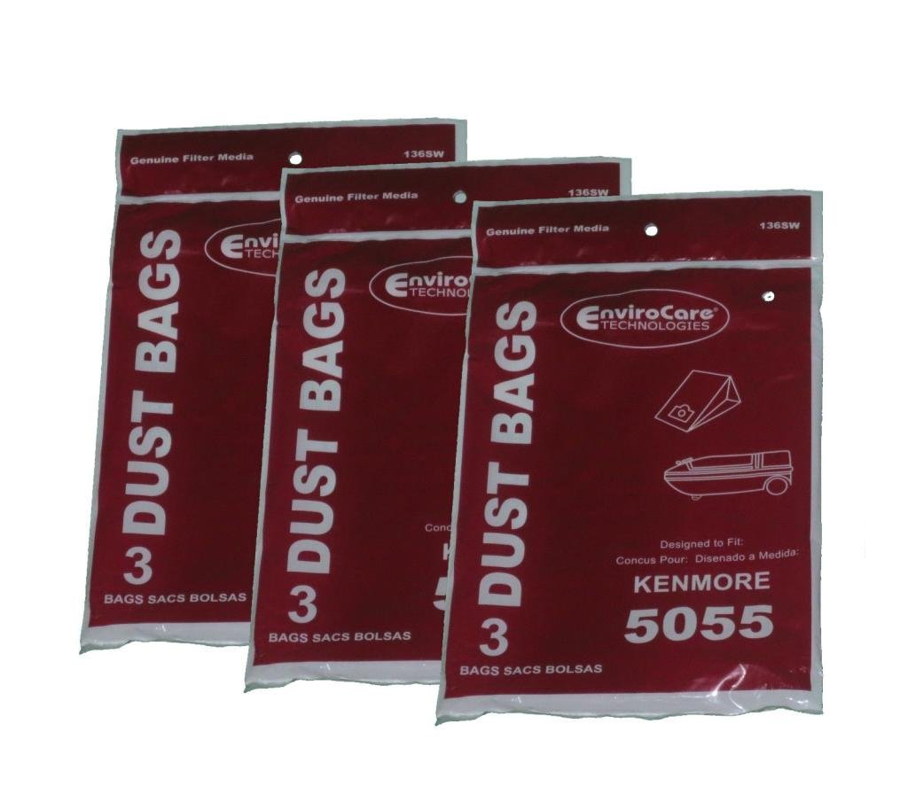 Kenmore 5055 50558 Type C Sears Canister Tank Vacuum Bags 609226