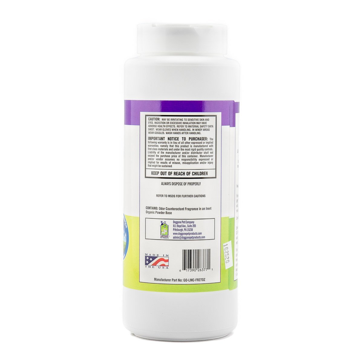 Carpet Deodorizer, Odor Neutralizer & Room Air Freshener by Doggone Pet