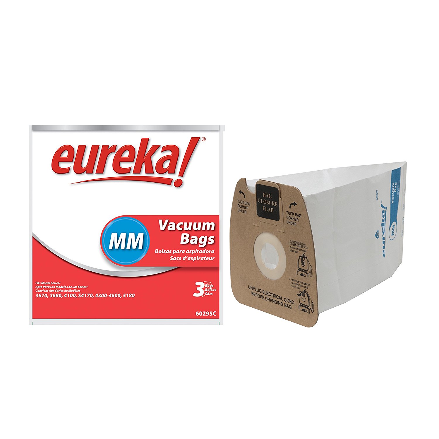 Genuine Eureka MM Vacuum Bag, Case Pack of 18 Bags free image download