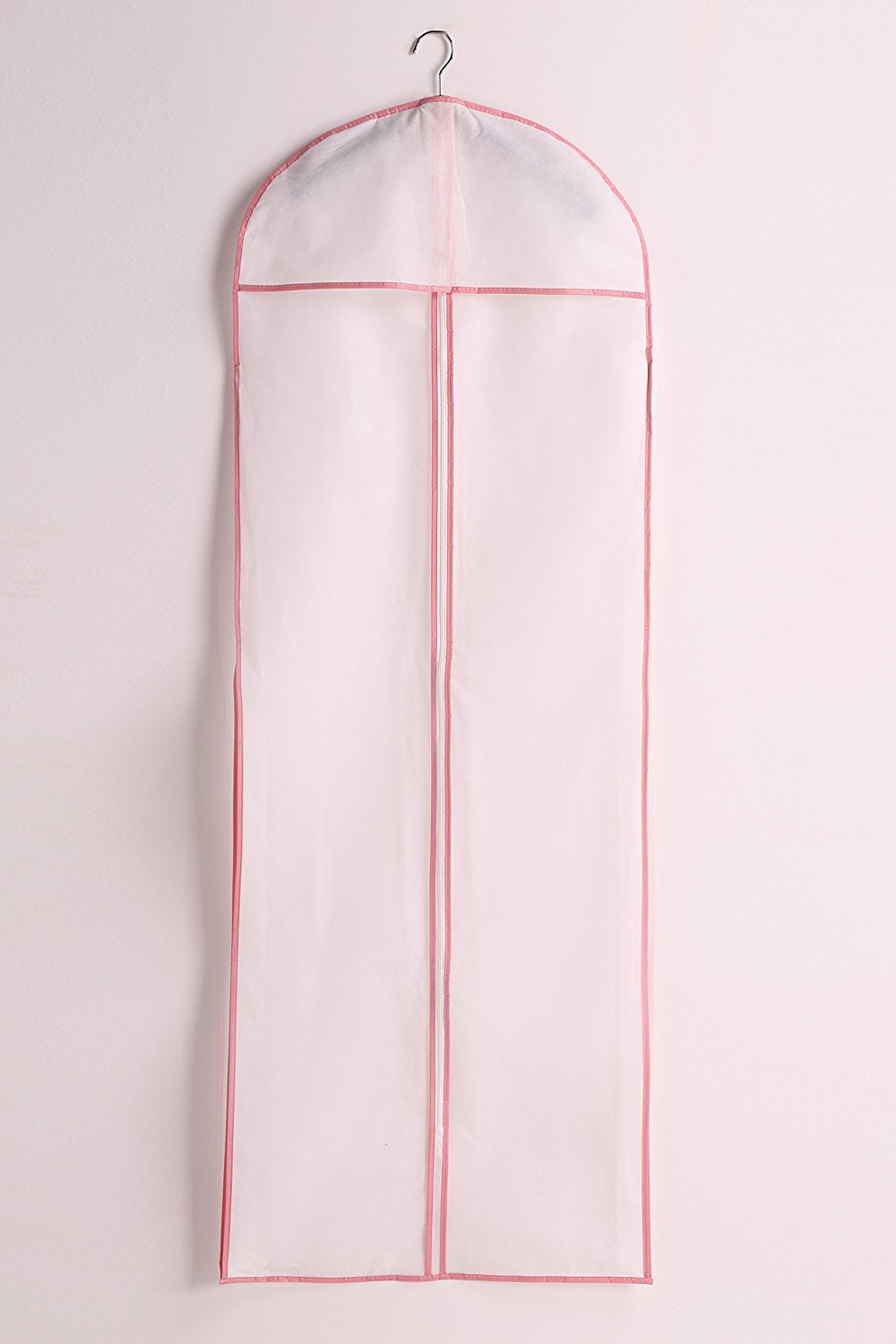 MicBridal Breathable Wedding Party Dress Garment Cover Bag Dust Free Storage White N2 free image