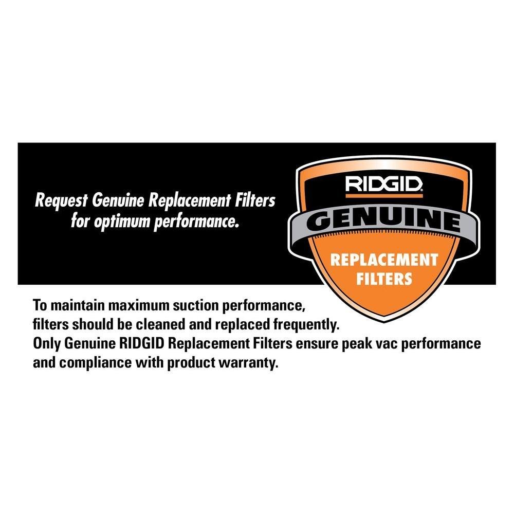 Ridgid VF7000 Wet Application Filter for Wet/Dry Vac N3 free image download