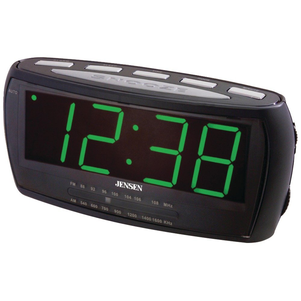 JENSEN JCR208 AM/FM Alarm Clock Radio free image download