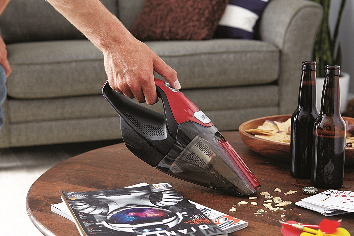 Dirt Devil Hand Vacuum Cleaner Quick Flip Pro Cordless 16 Volt Lithium