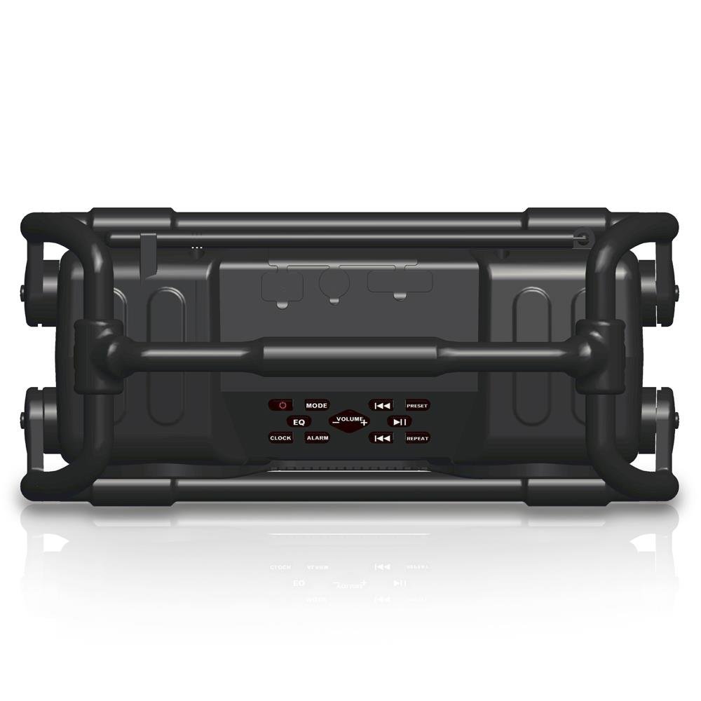 Pyle Industrial BoomBoX Bluetooth Stereo Speaker, Rugged Water