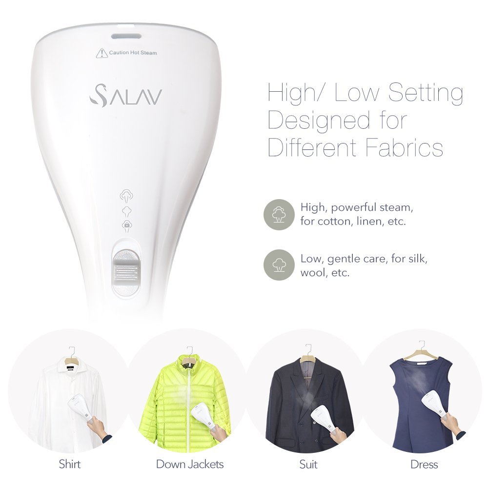 SALAV StrongFastContinuous Dry Steam Ready in 35s Portable Handheld