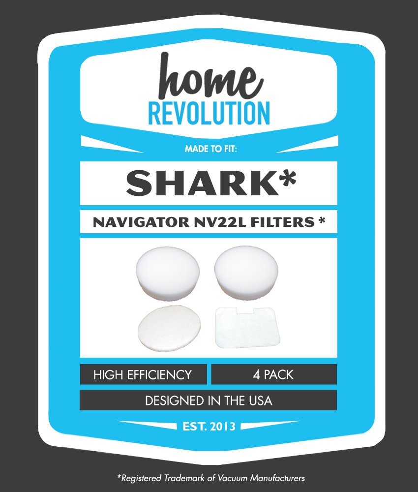 Shark NV22 XF22 Navigator Comparable Foam and Felt, Washable and