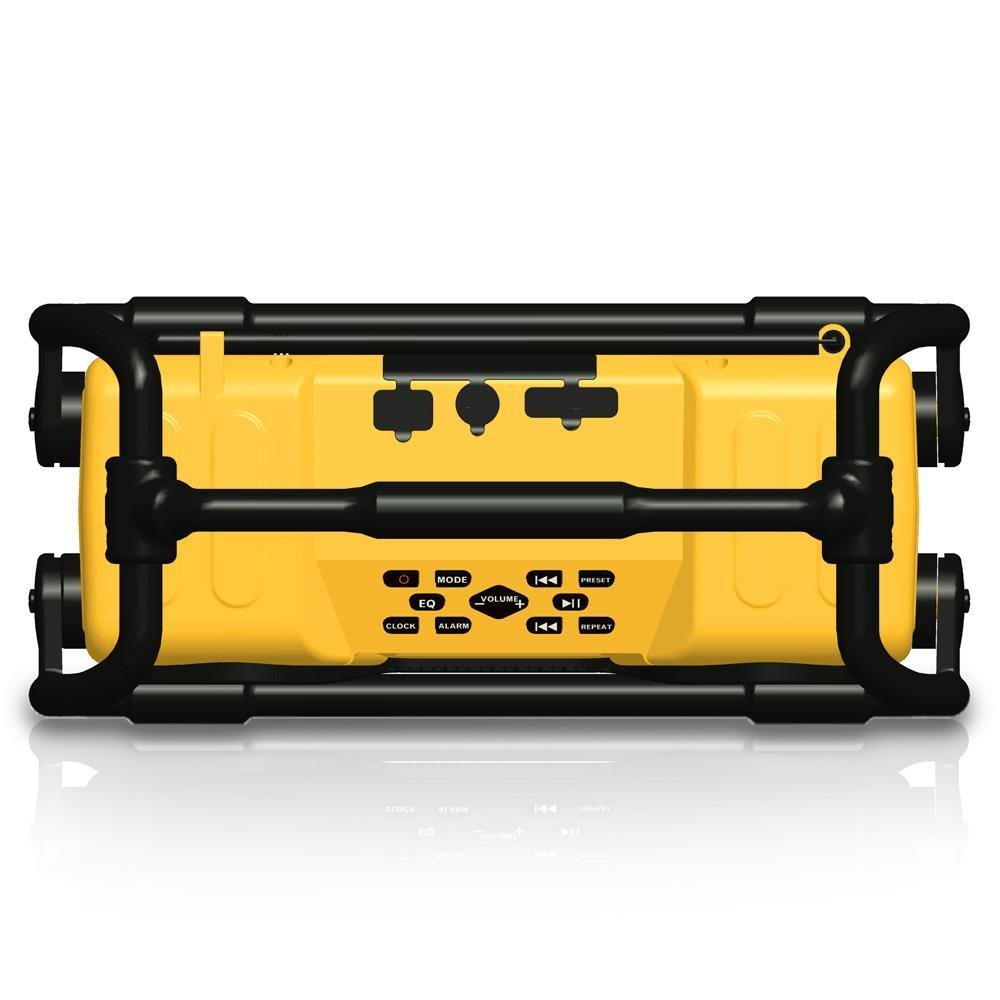 Pyle Industrial BoomBoX Bluetooth Stereo Speaker, Rugged Water