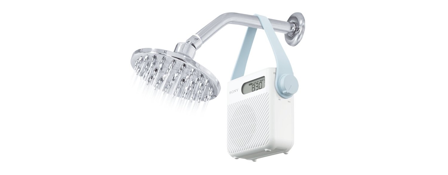 Sony ICFS80 Splash Proof Shower Radio with Speaker N4 free image download