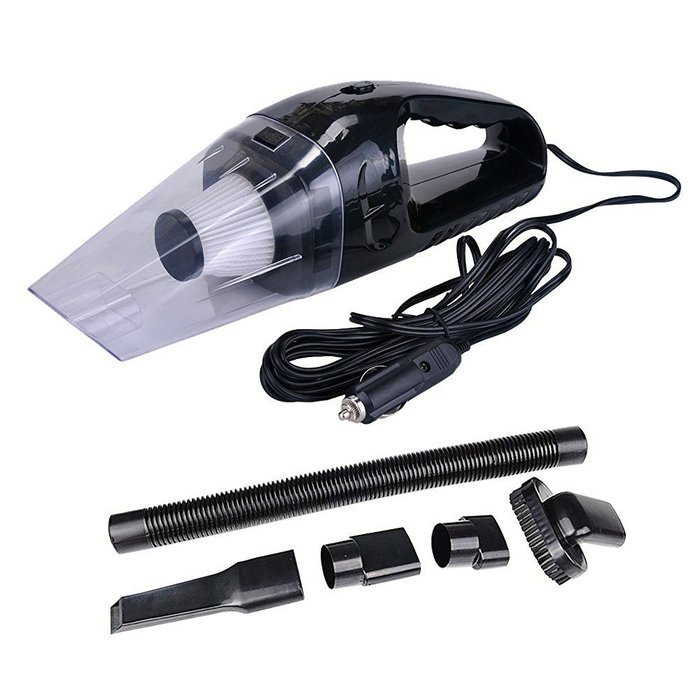 Portable Car Vacuum Cleaner 4.5m Cable 12V 120W Wet Dry DualUse,Car