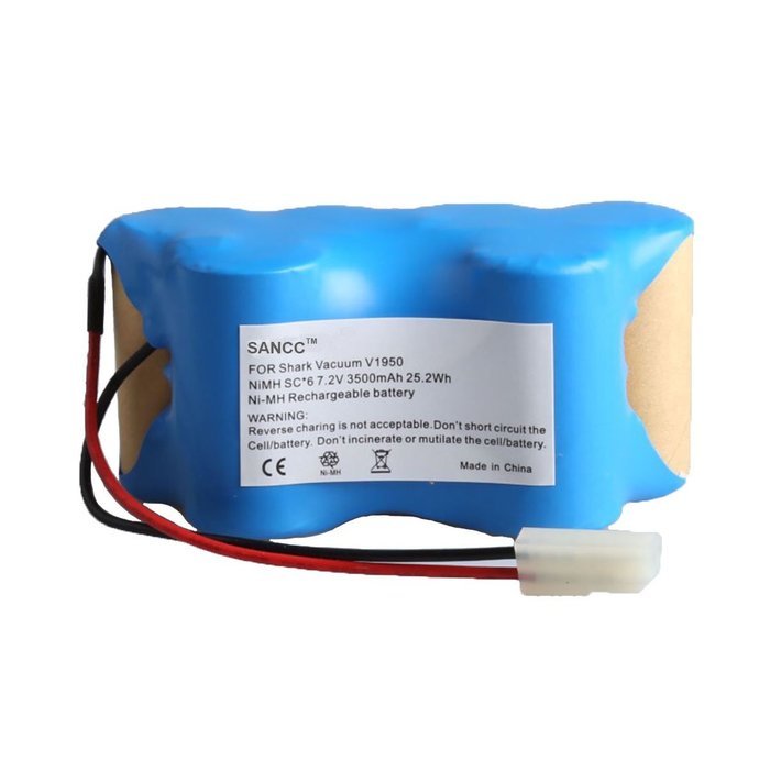 High Capacity 7.2V 3500Mah Shark XB1918 Battery for Shark Vacuum V1950