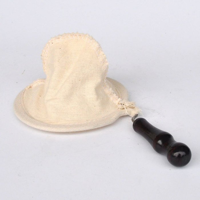 Lautechco Coffee Filter Baskets, Wood Handle, Flannel Hand Coffee