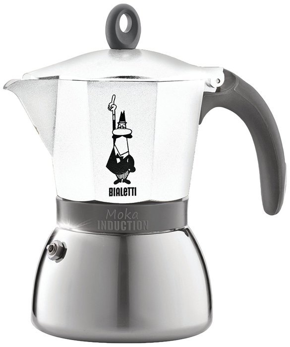 Bialetti 3 Cup Moka Induction Stove top Stovetop Espresso Coffee Maker