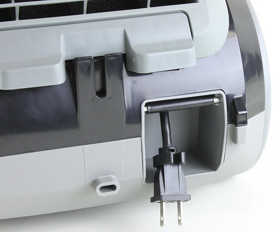 Ovente ST2000 Featherlite Cyclonic Bagless Canister Vacuum with Hepa