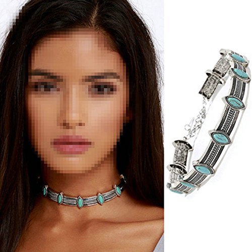 Chic Boho Ethnic Retro Style Collar Choker Necklace Statement Bohemian