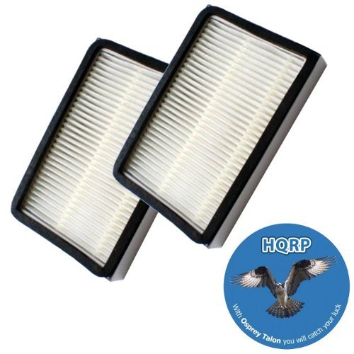 HQRP 2Pack Vacuum Filters fits Sears / Kenmore EF1 / KC38KCEN1000